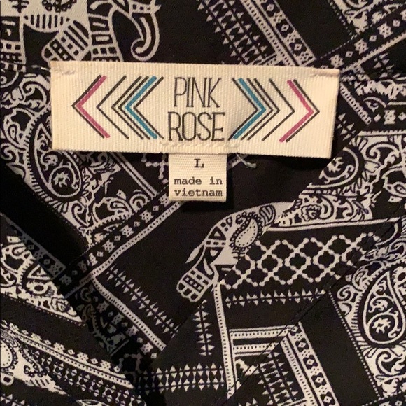 Pink Rose top - Picture 3 of 3